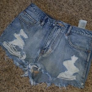 Hollister ripped shorts